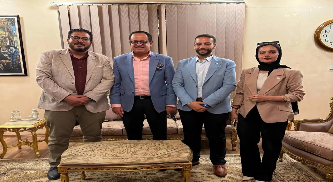 NTG Clarity فى ضيافة السفير المصري لدى العراق